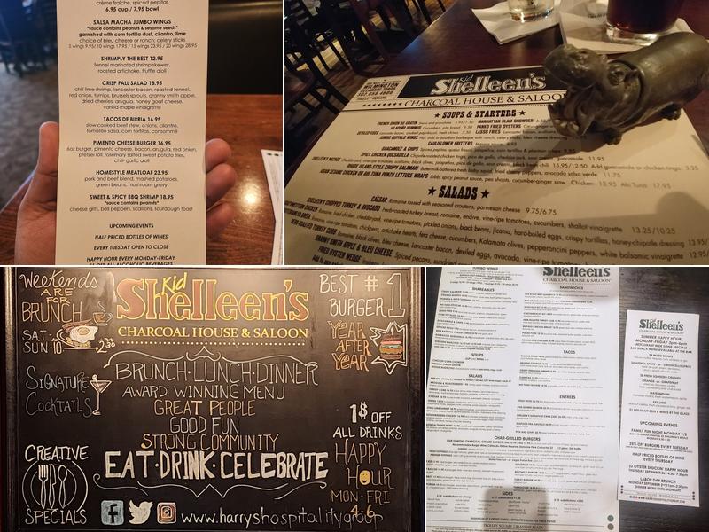 Kid Shelleen's - Trolley Square Menu