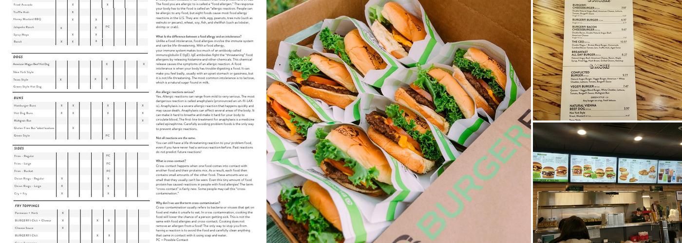 BurgerFi Menu