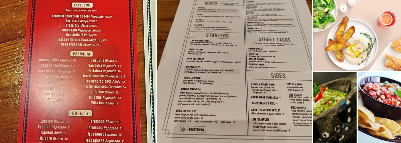 Del Pez Riverfront Menu
