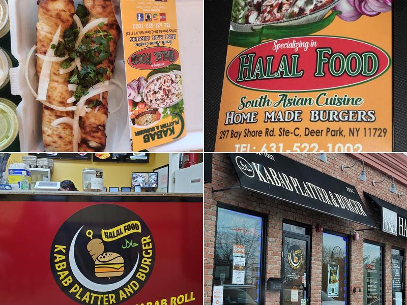 Kabab Platter & Burger