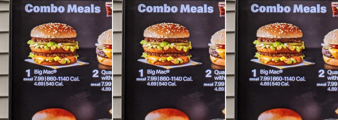 McDonald's Menu