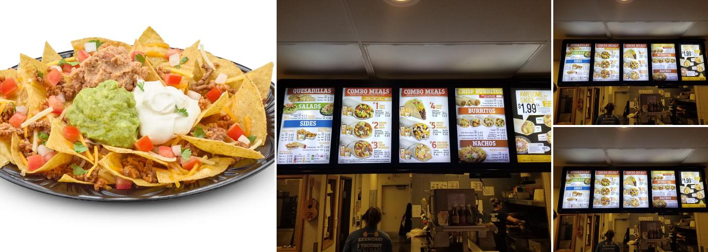 Taco Time Menu