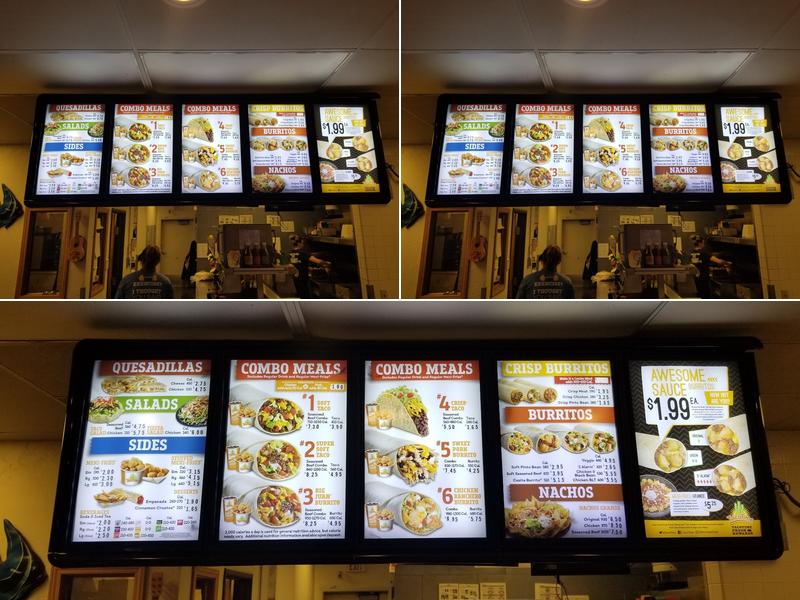 Taco Time Menu