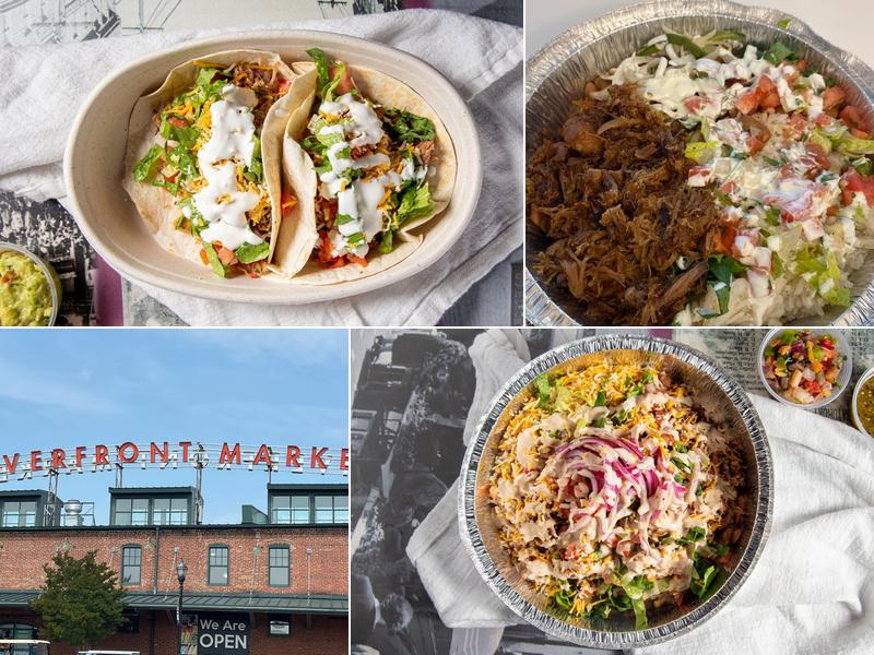 La taqueria Santa Fe -riverfront market