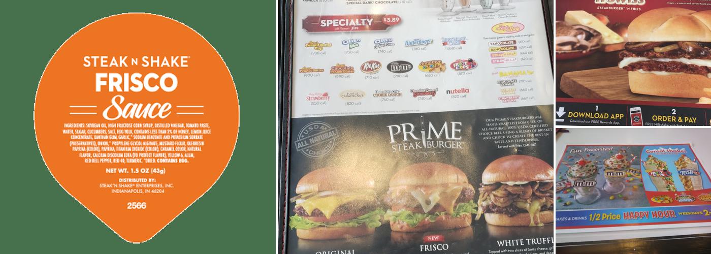 Steak 'n Shake Menu