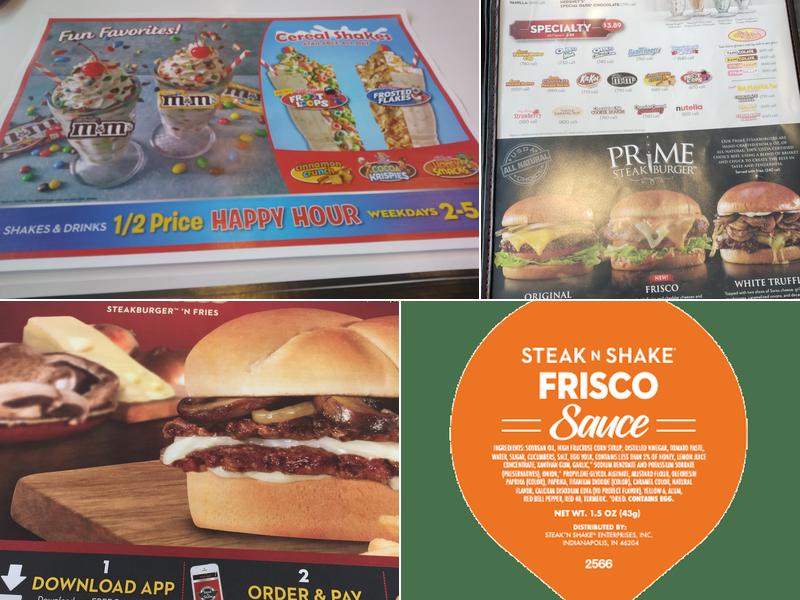 Steak 'n Shake Menu