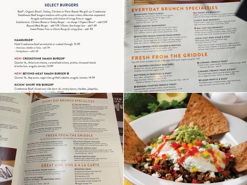 Silver Diner Menu