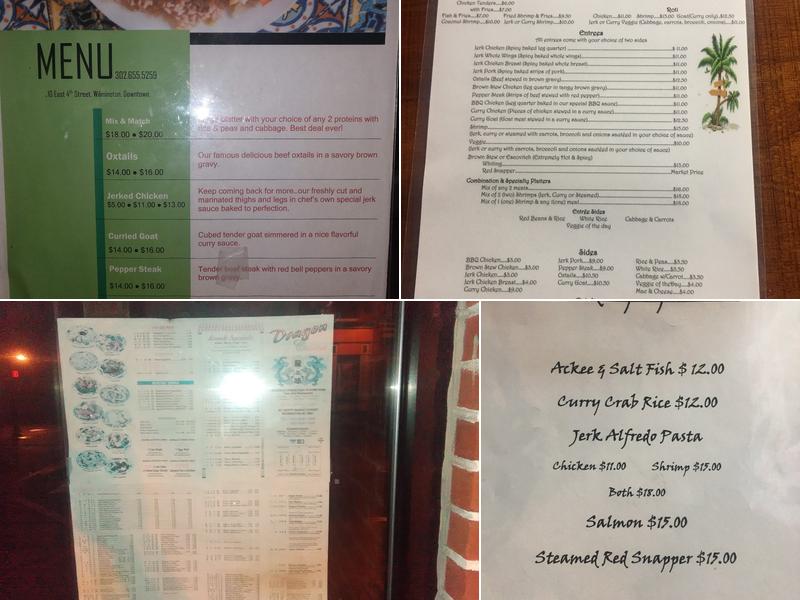 DH4 Restaurant Menu