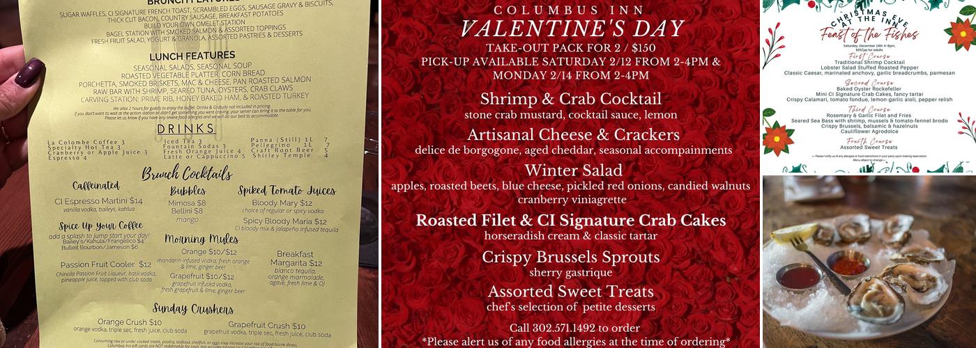 Columbus Inn Menu