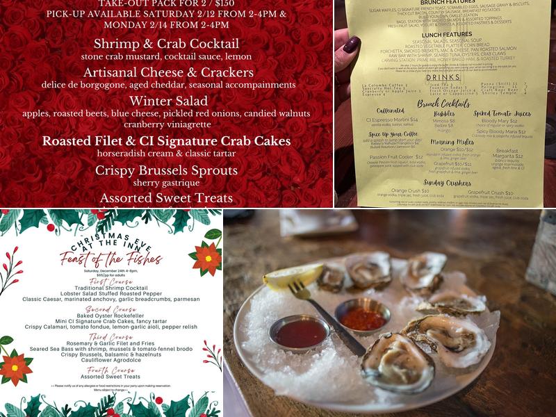 Columbus Inn Menu
