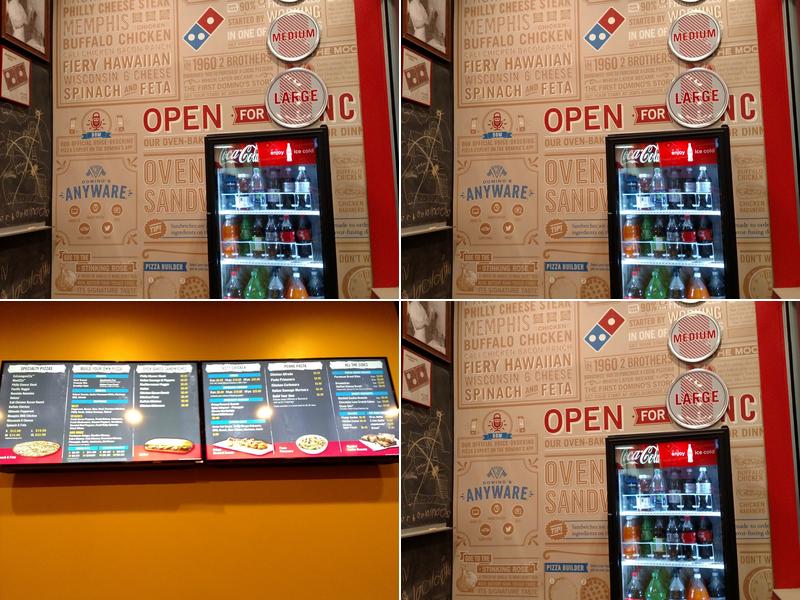 Domino's Pizza Menu