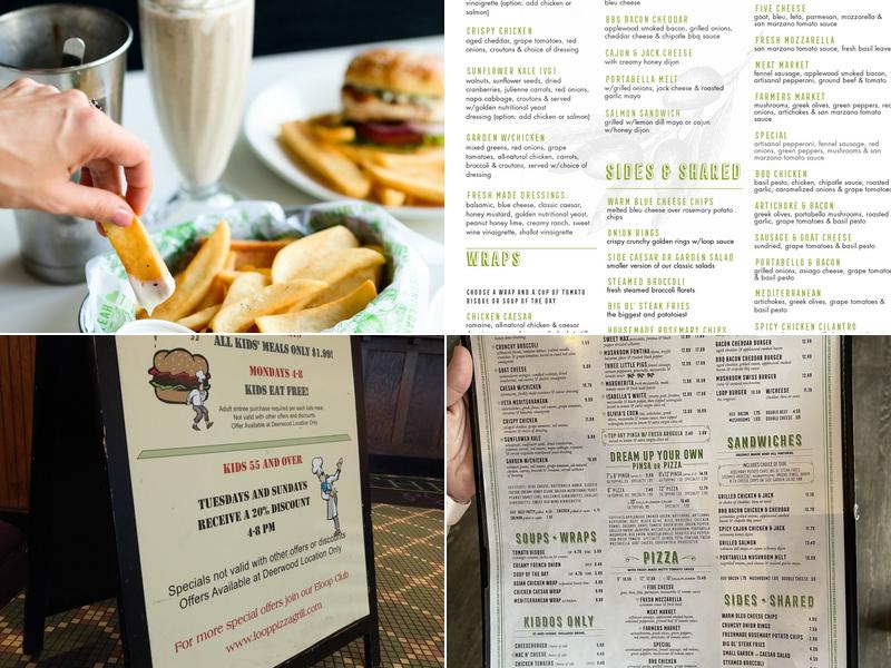 The Loop Restaurant Menu