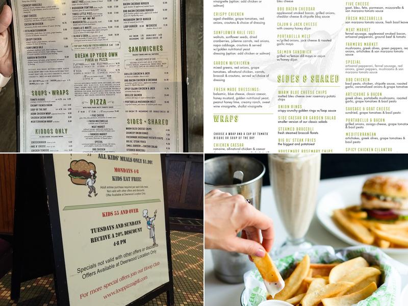 The Loop Restaurant Menu