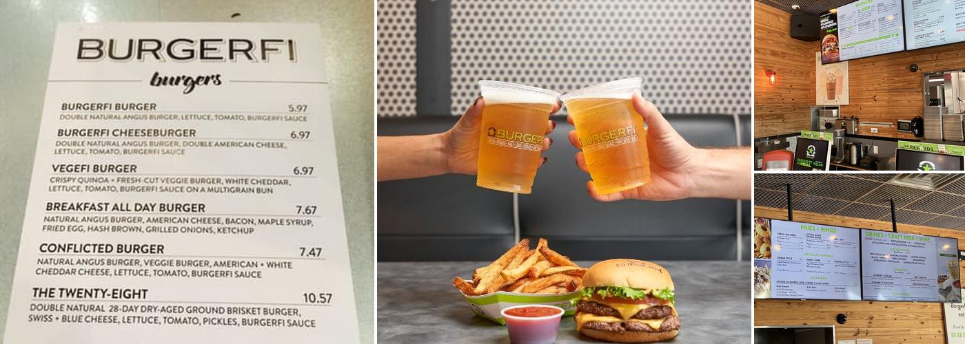 BurgerFi Menu