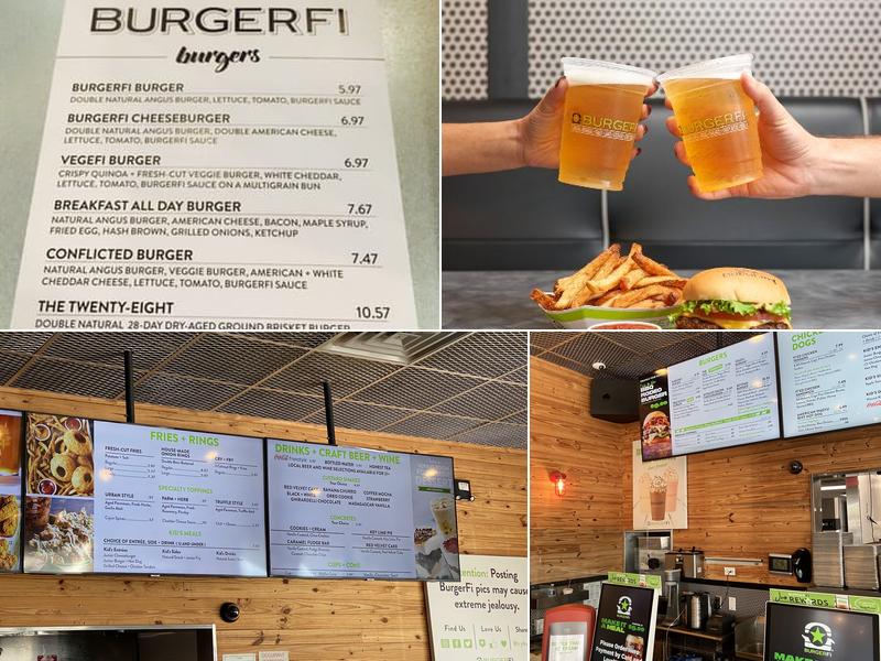 BurgerFi Menu