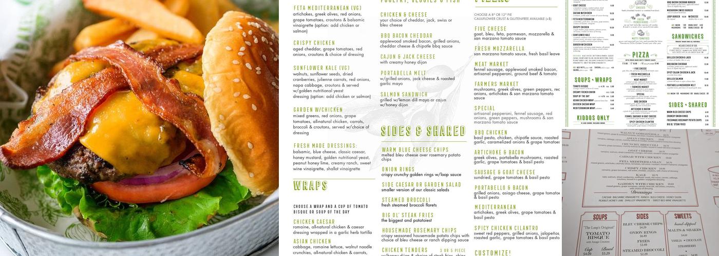 The Loop Restaurant Menu