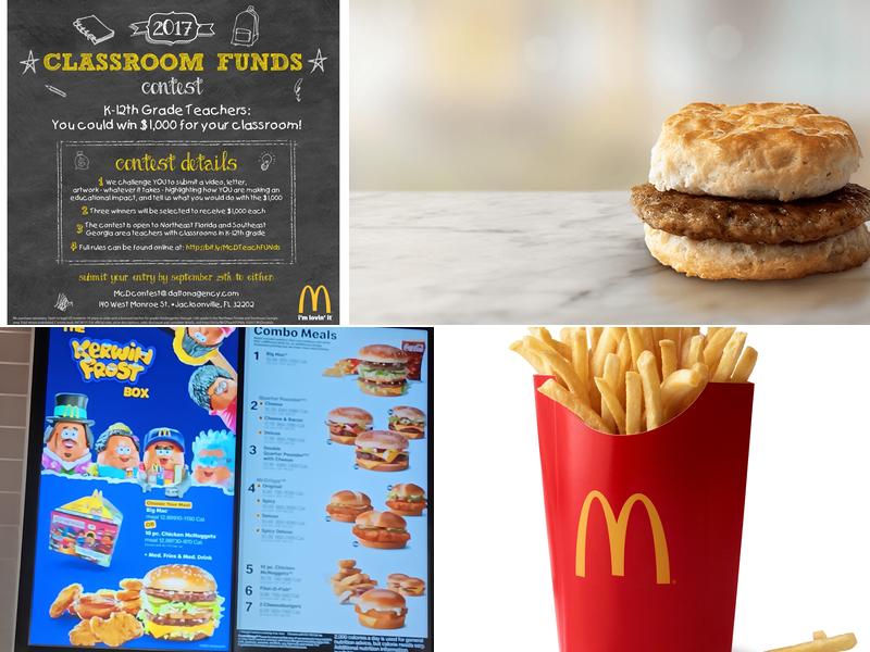 McDonald's Menu