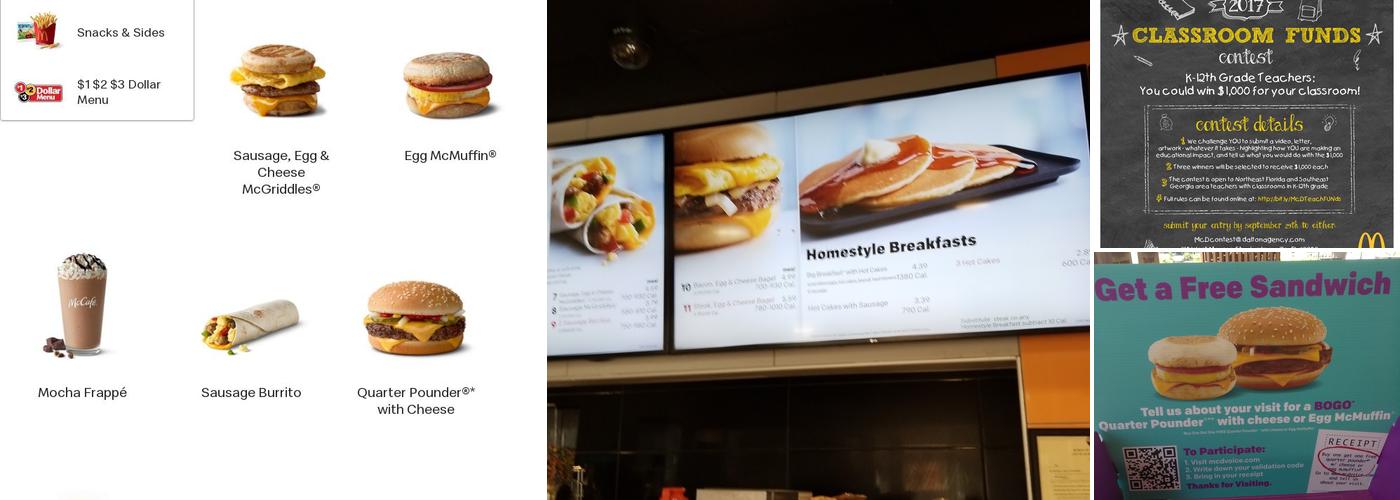 McDonald's Menu