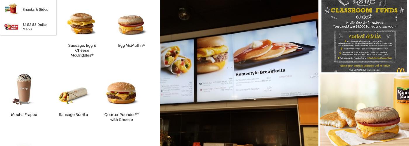 McDonald's Menu
