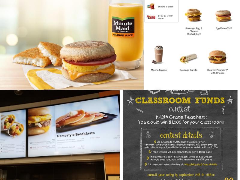 McDonald's Menu