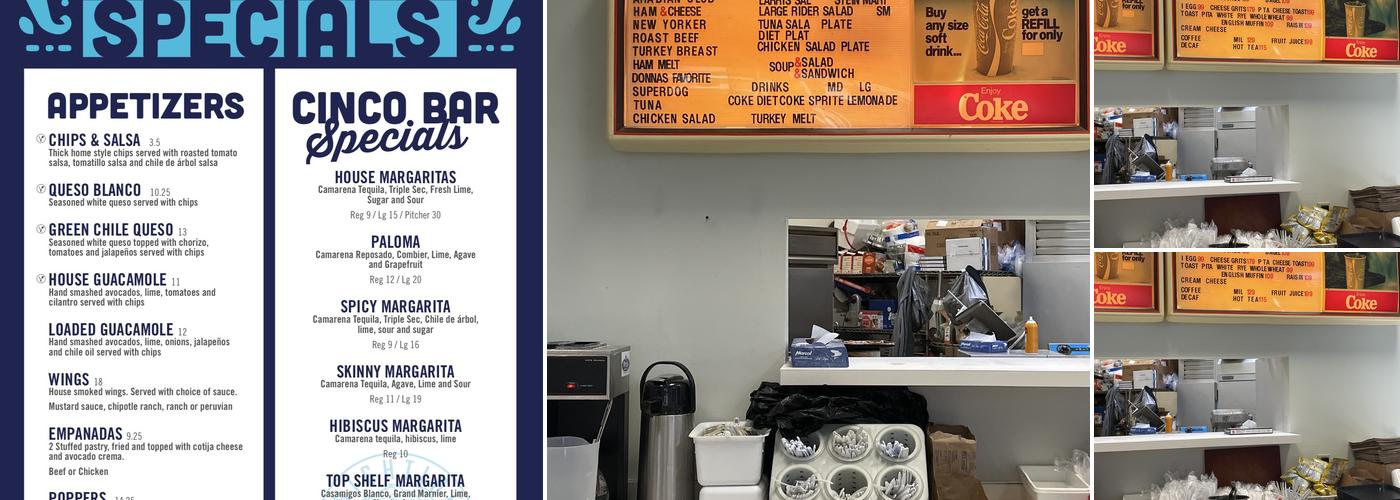 High Tide Menu