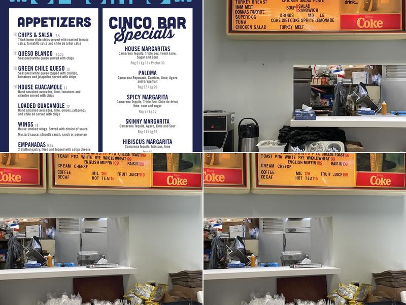 High Tide Menu