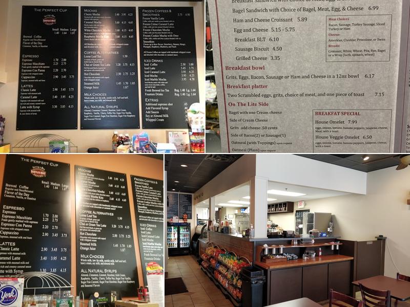 The Brick Coffee House Menu