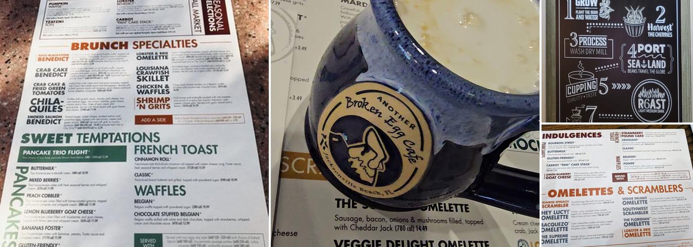 Another Broken Egg Cafe Menu