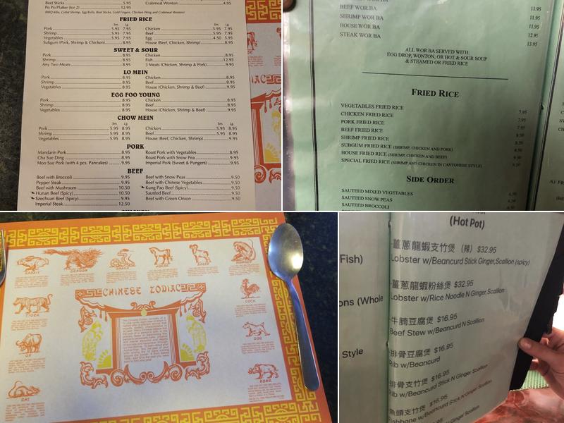 Silver Star Chinese Restaurant Menu