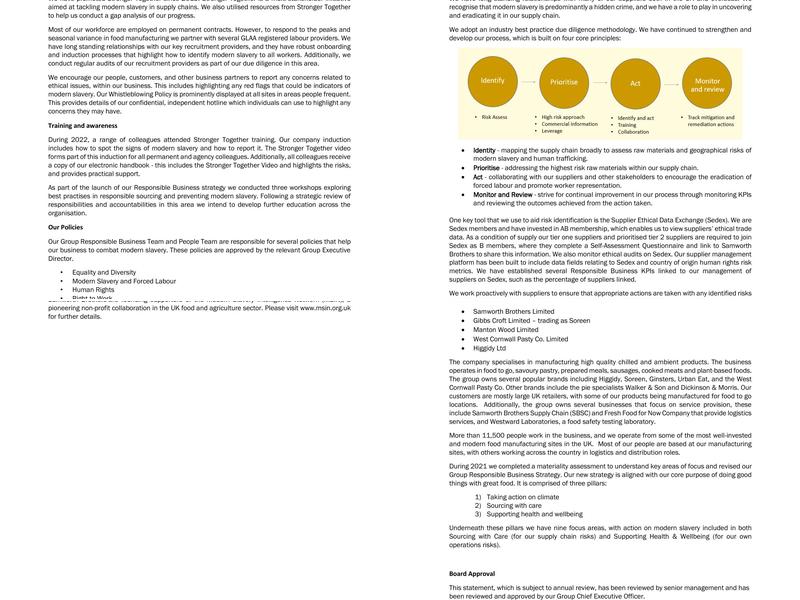 West Cornwall Pasty Co Menu