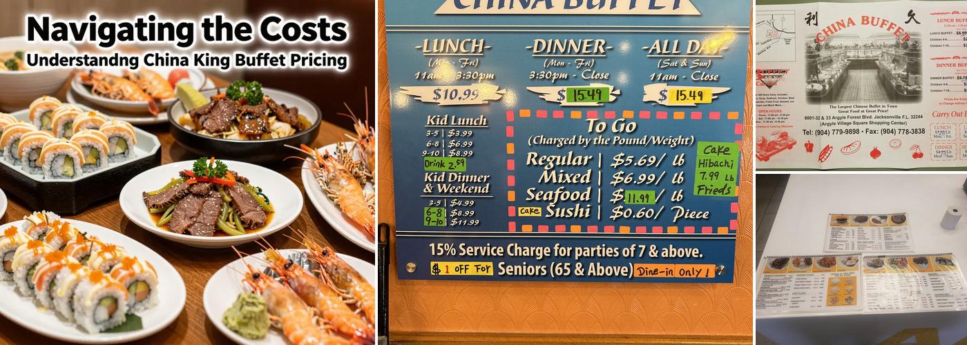 China Buffet Menu