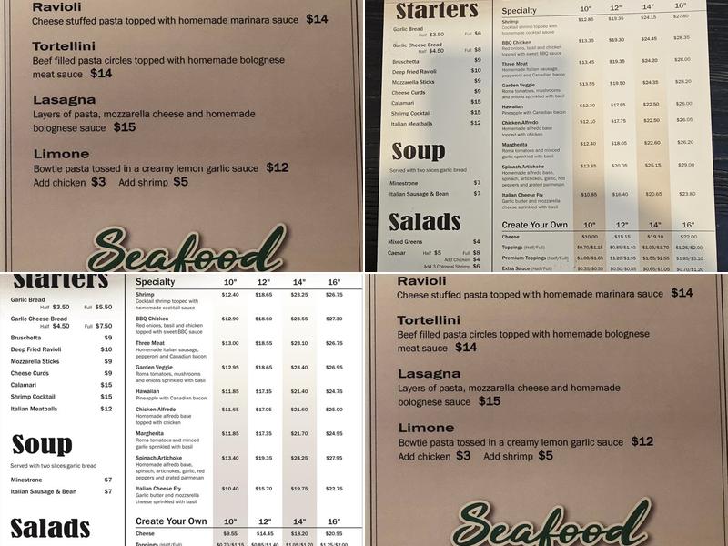 Portesi Fine Foods Menu