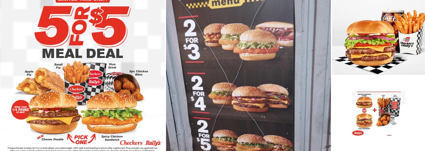 Checkers Menu