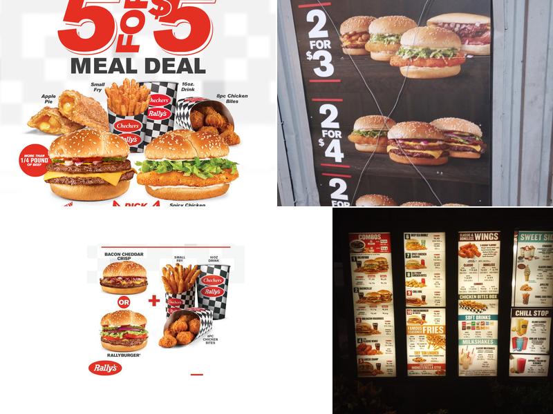 Checkers Menu