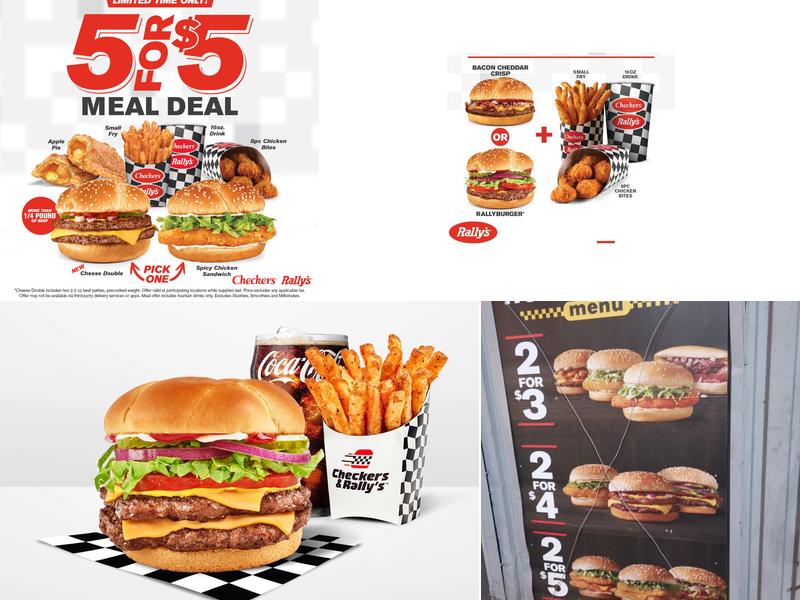 Checkers Menu