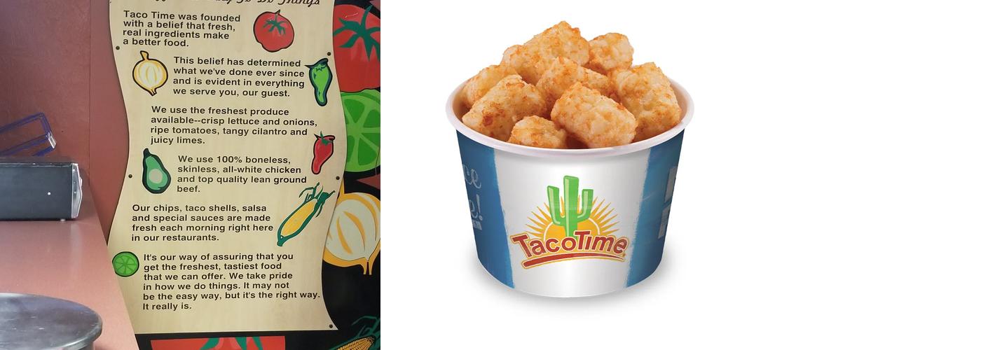 TacoTime Menu