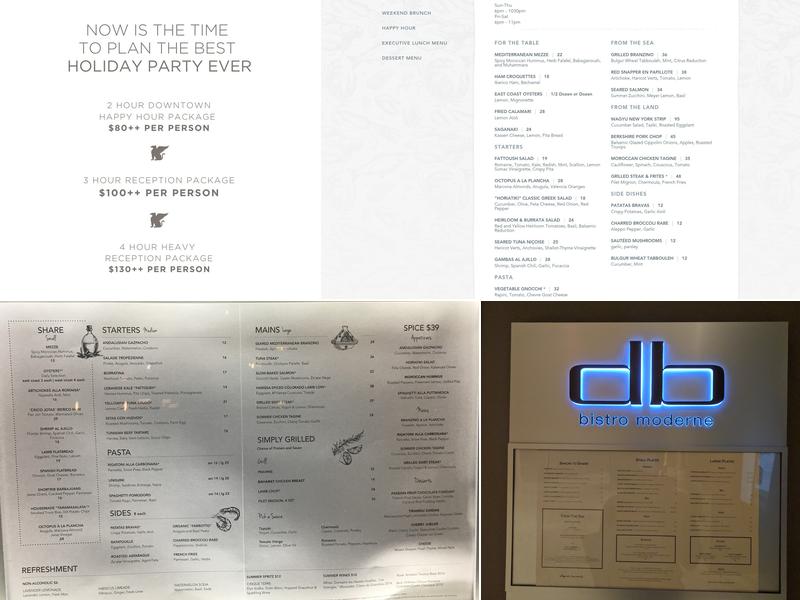 Boulud Sud Miami Menu