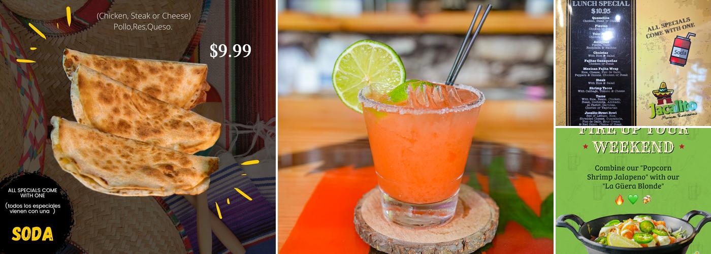 Jacalito #2 | Mexican Restaurant in Little Havana Menu