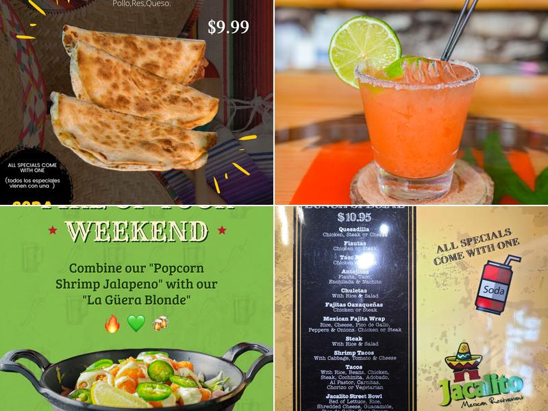 Jacalito #2 | Mexican Restaurant in Little Havana Menu