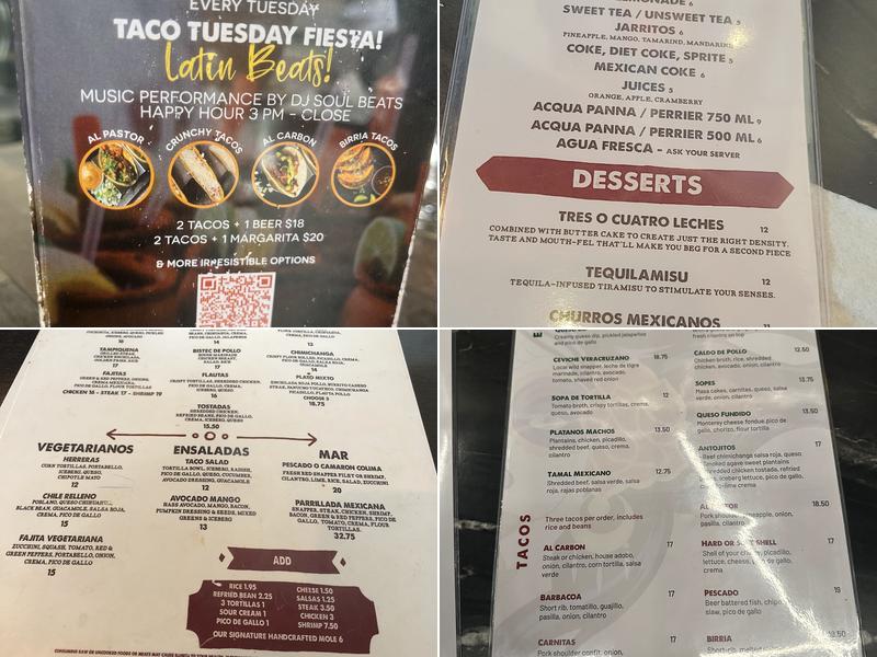 El Rancho Grande Cocina Mexicana Menu