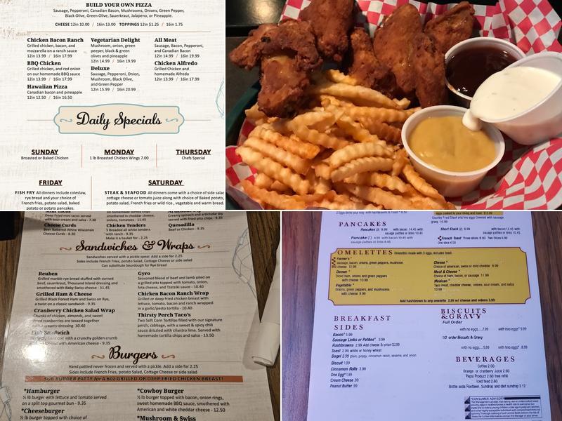 Thirsty Perch Menu