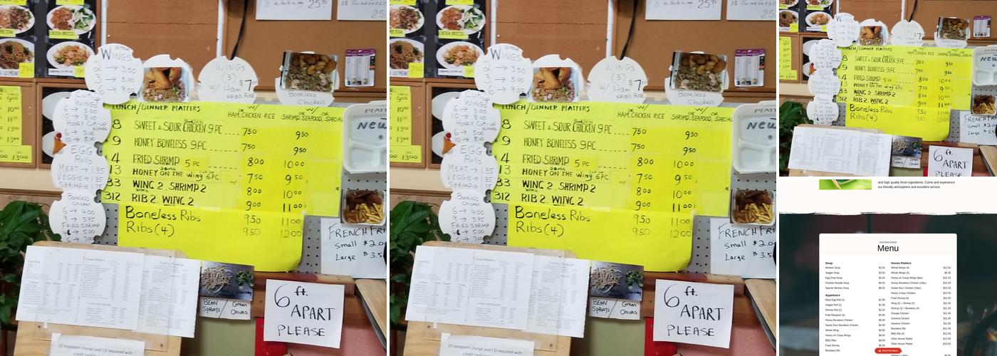 May Fu Chinese Restaurant Menu