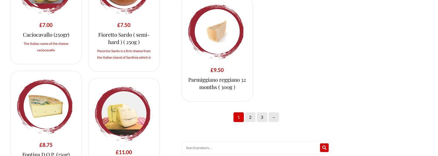 Gastronomica Market Menu