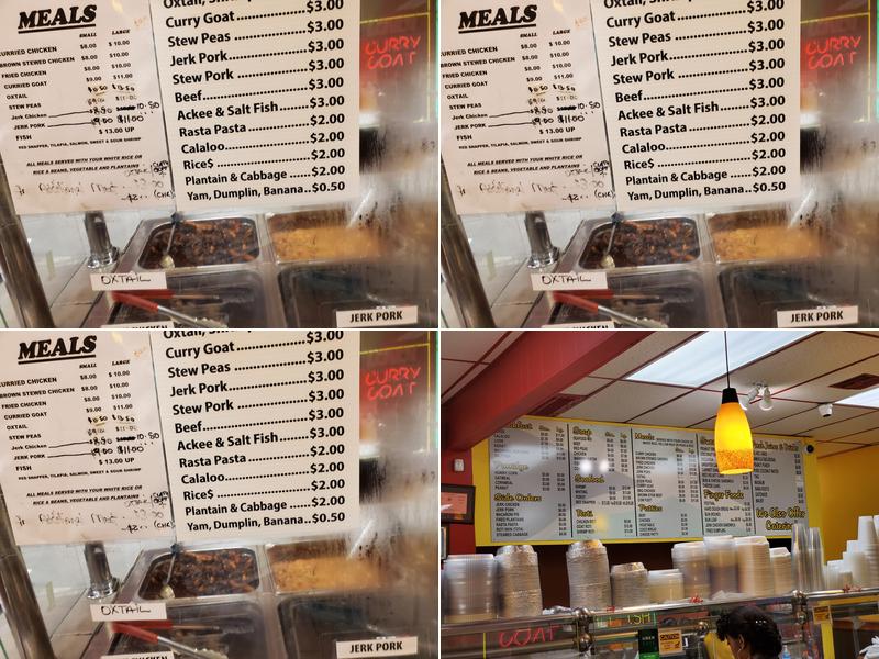 Negril Restaurant Menu