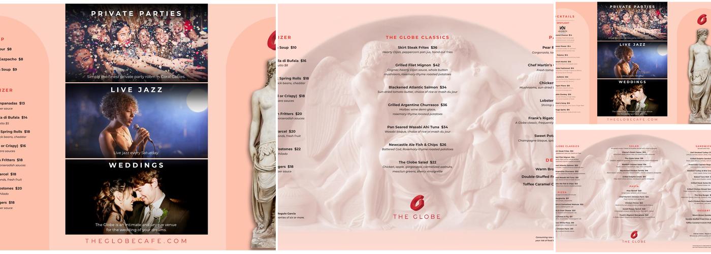 The Globe Menu