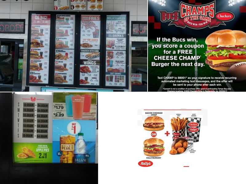 Checkers Menu