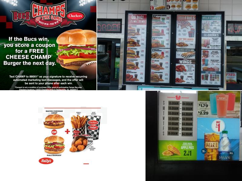 Checkers Menu