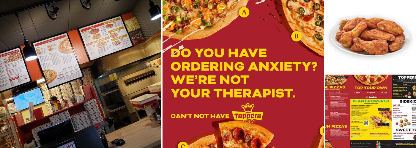 Toppers Pizza Menu