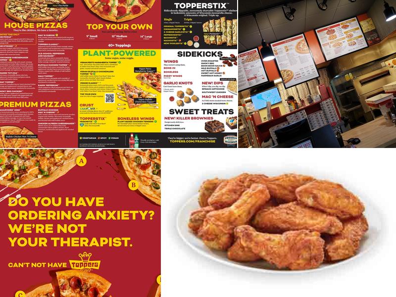 Toppers Pizza Menu