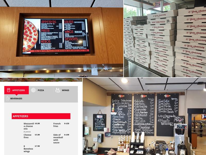 Eddie And Sam's N.Y Pizza Menu